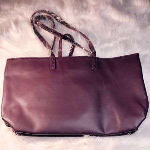 Urban Outfitter Wine Colored Vegan Leather Purse